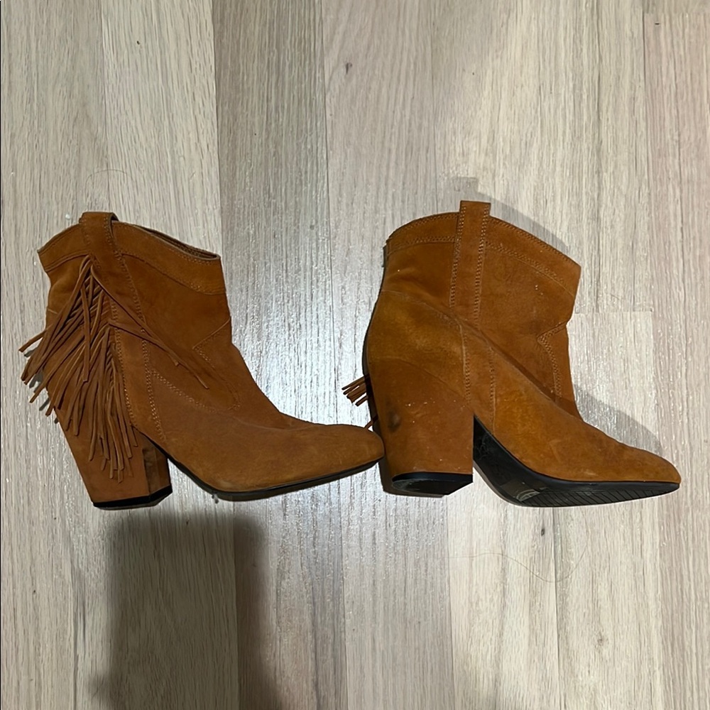 Jessica Simpson Brown Ankle Booties Classic Design